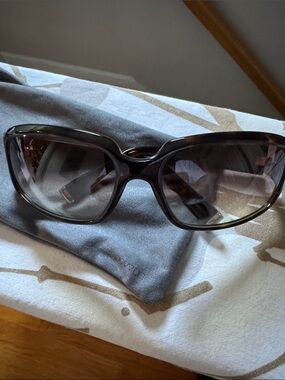 Oliver Peoples Women's Oversized Sunglasses - Brown with bag